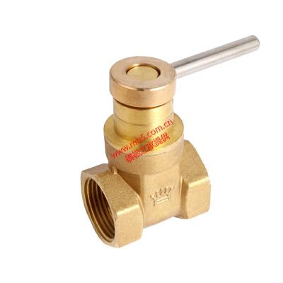 黄铜磁性锁闭闸阀钥匙丝口螺纹防盗阀