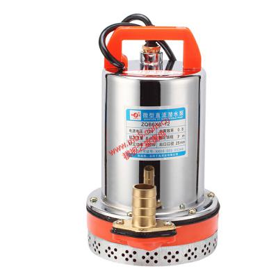 12V24V48V60V伏直流潜水泵电瓶车水泵电动车水泵抽水机